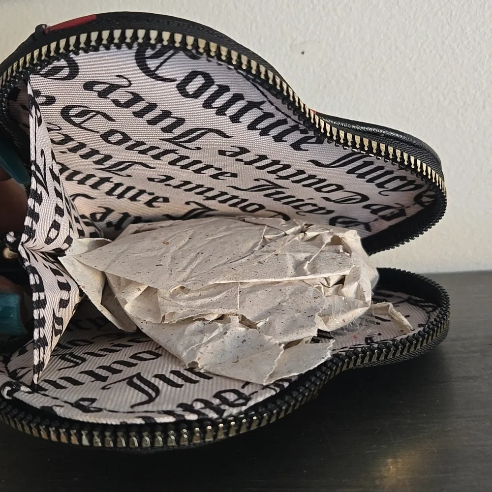 Juicy Couture Heart-Shaped Wristlet